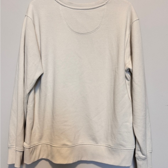 Caterpillar Women's Off-White Crew Neck Sweater - Picture 2 of 4